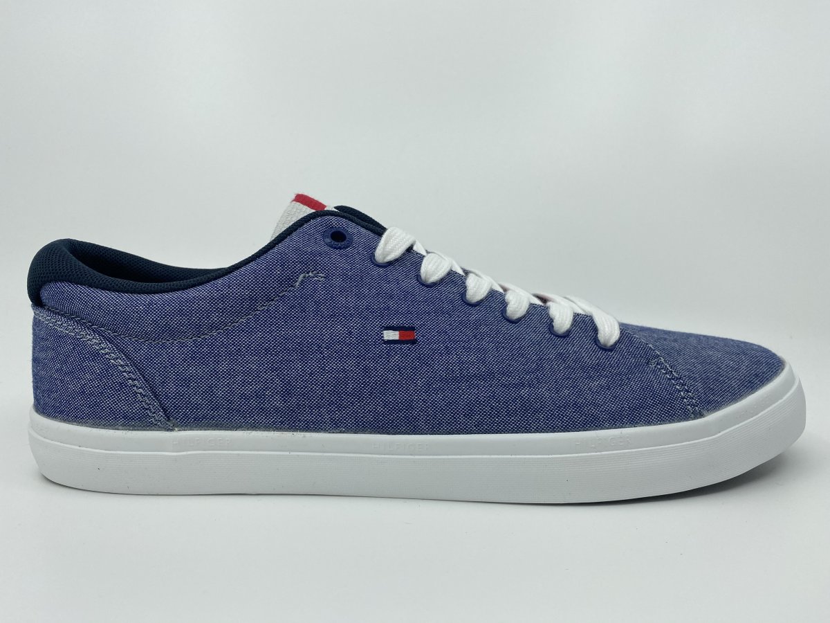tommy jeans canvas trainers