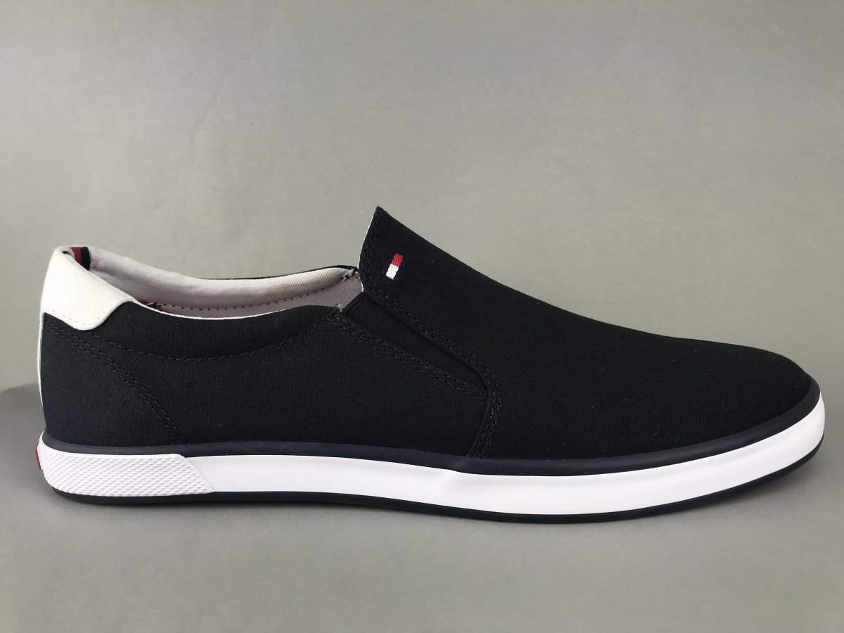tommy jeans canvas trainers