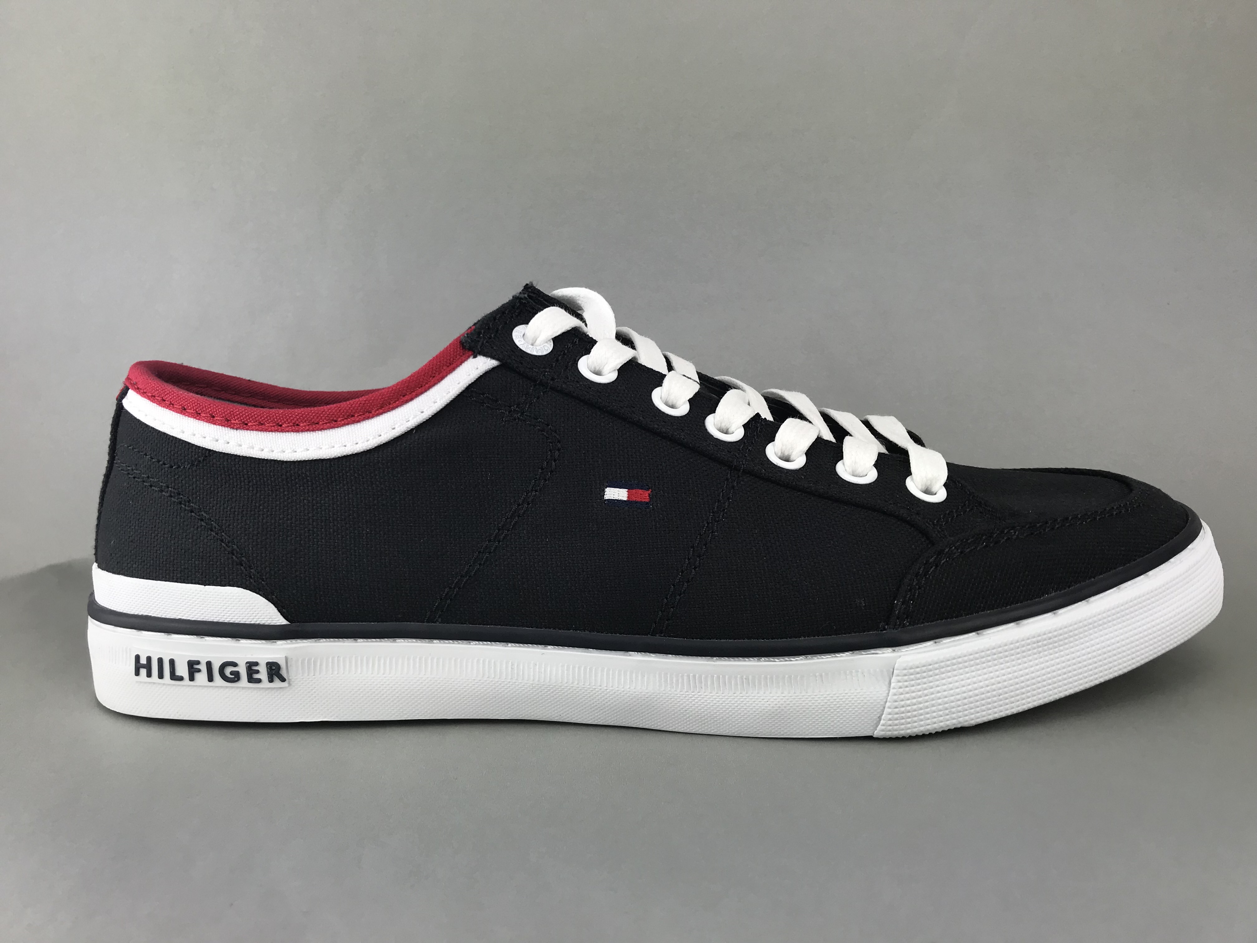 tommy jeans canvas trainers
